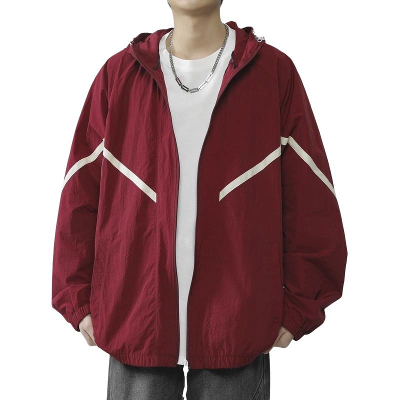 左岸 宽松透气轻薄款冰丝凉感户外运动防晒服 男款