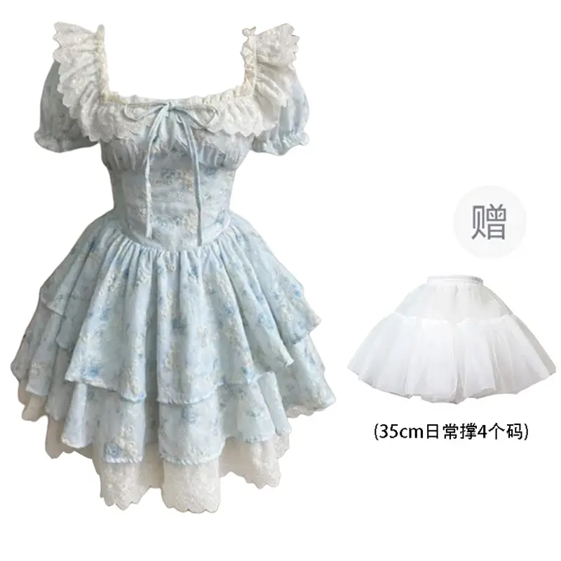 依钗 舒适通勤百搭简约休闲温柔风服饰短袖连衣裙 女款