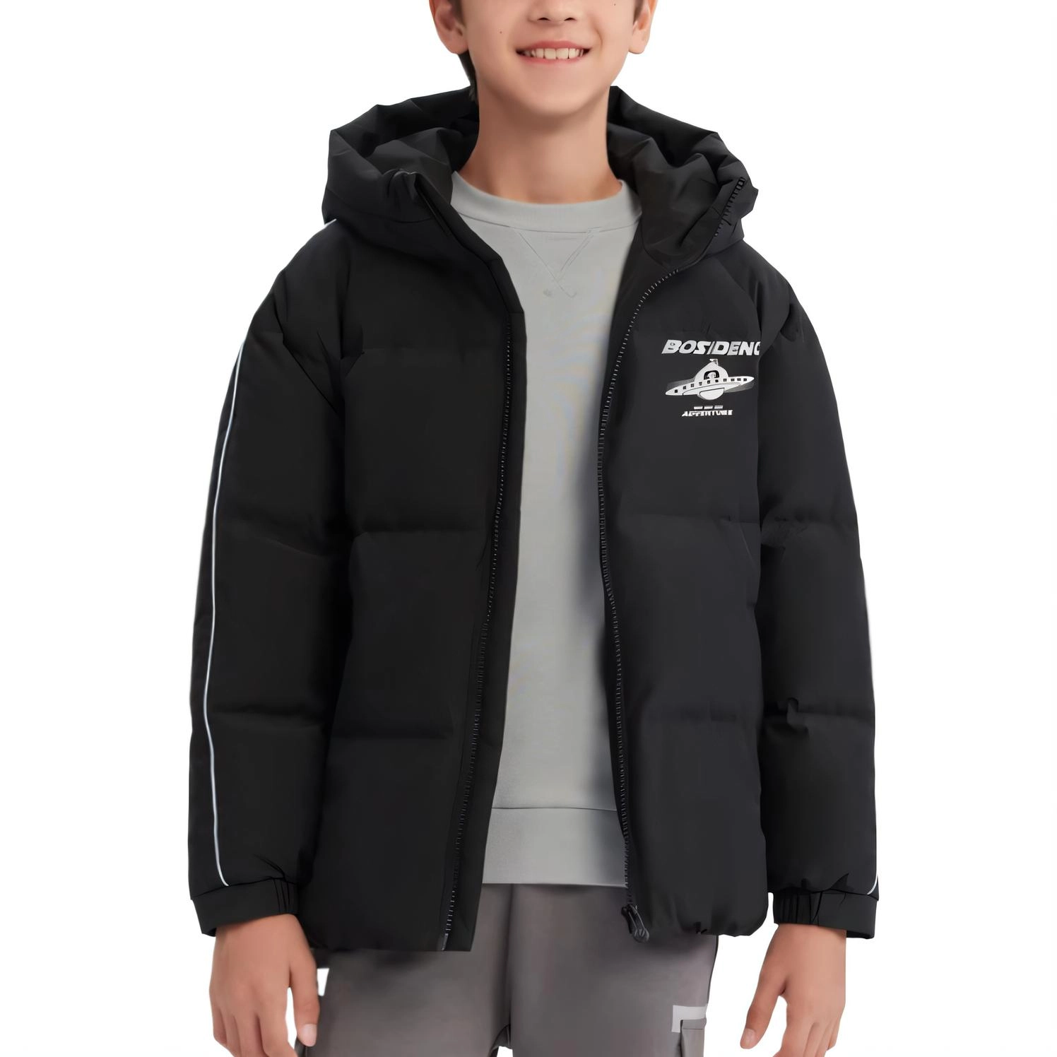 波司登羽绒服 舒适亲肤简约纯色 青少年