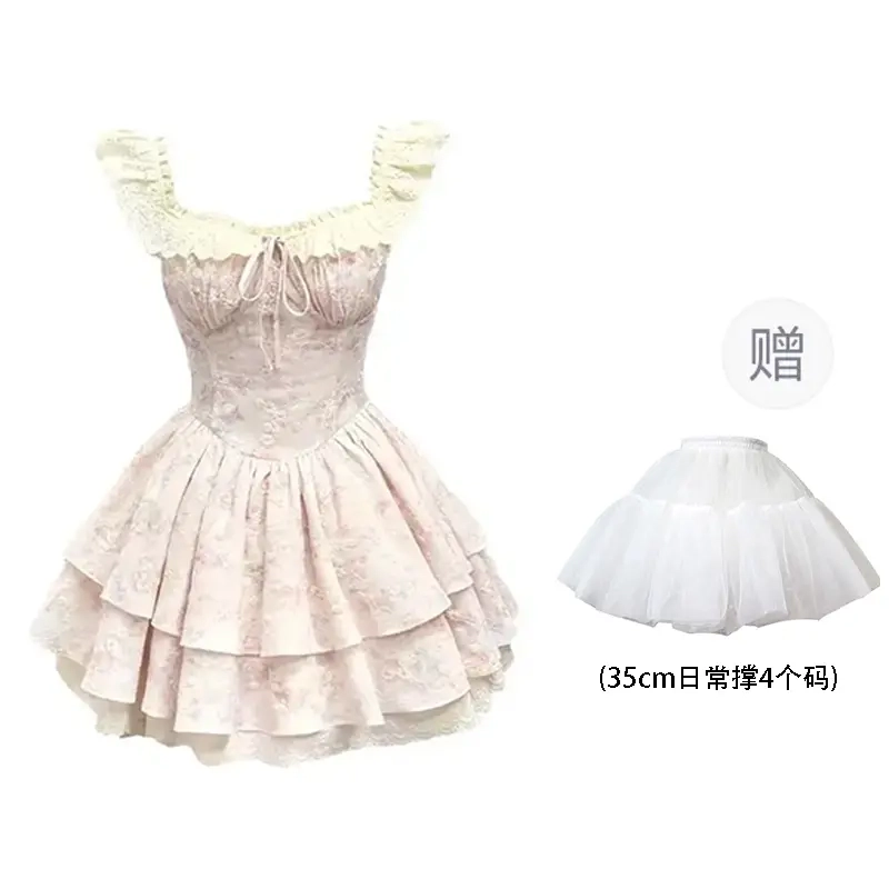 依钗 舒适通勤百搭简约休闲温柔风服饰短袖连衣裙 女款