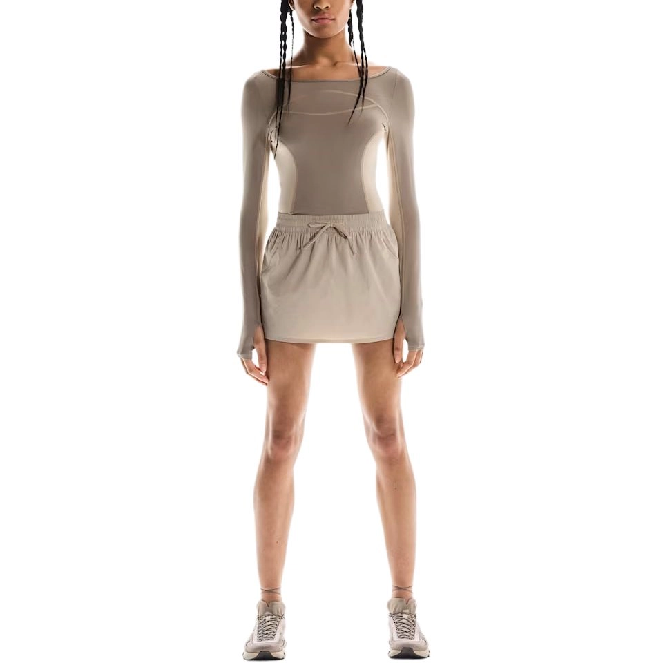 On x FKA twigs TRACK SKORT