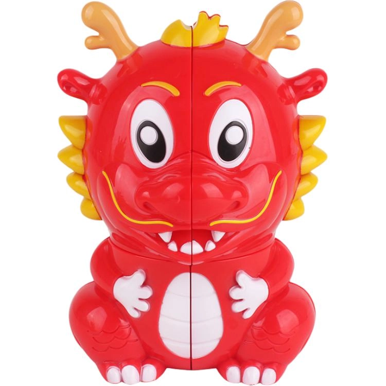裕鑫 龙年二阶辰龙魔方异形生肖趣味 早教益智玩具
