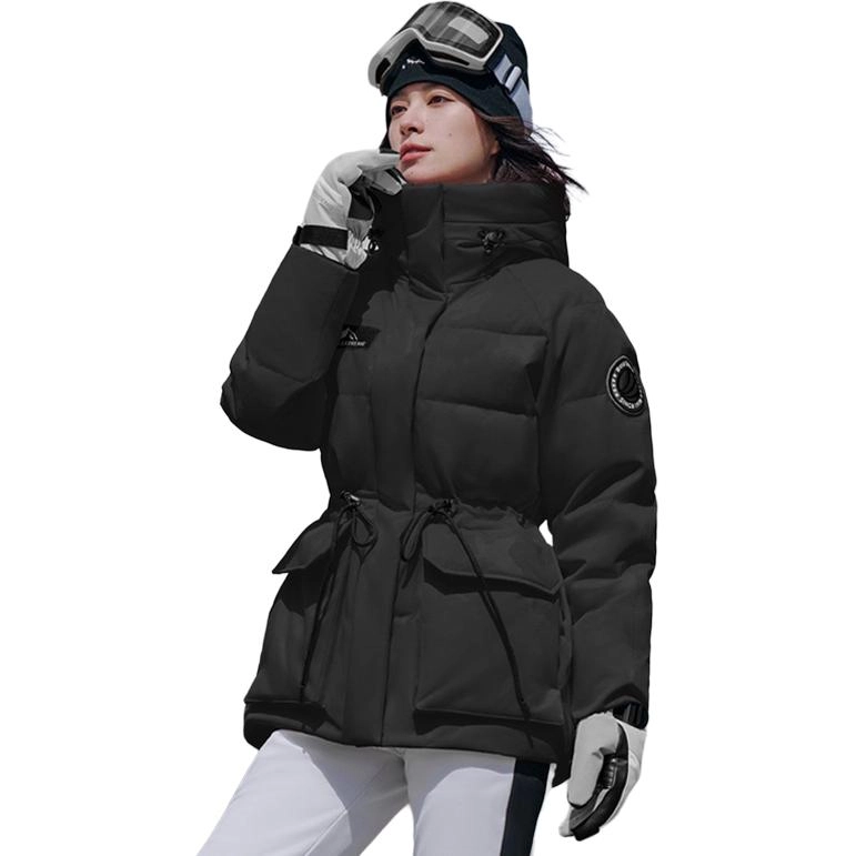 波司登 时尚短款极寒花色常规长袖街头羽绒服 女款
