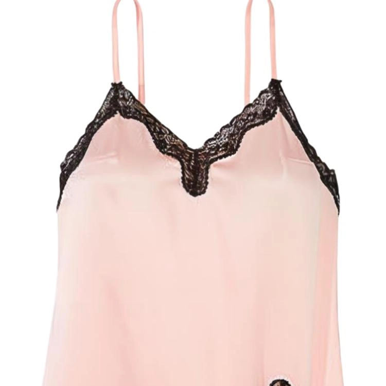 Victoria's Secret Tease Satin Lace-Trim Mini Slip V