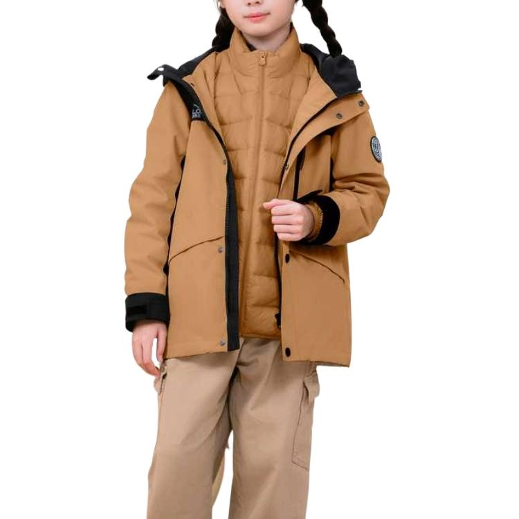 波司登羽绒服 时尚洋气连帽防风防水保暖长袖 青少年