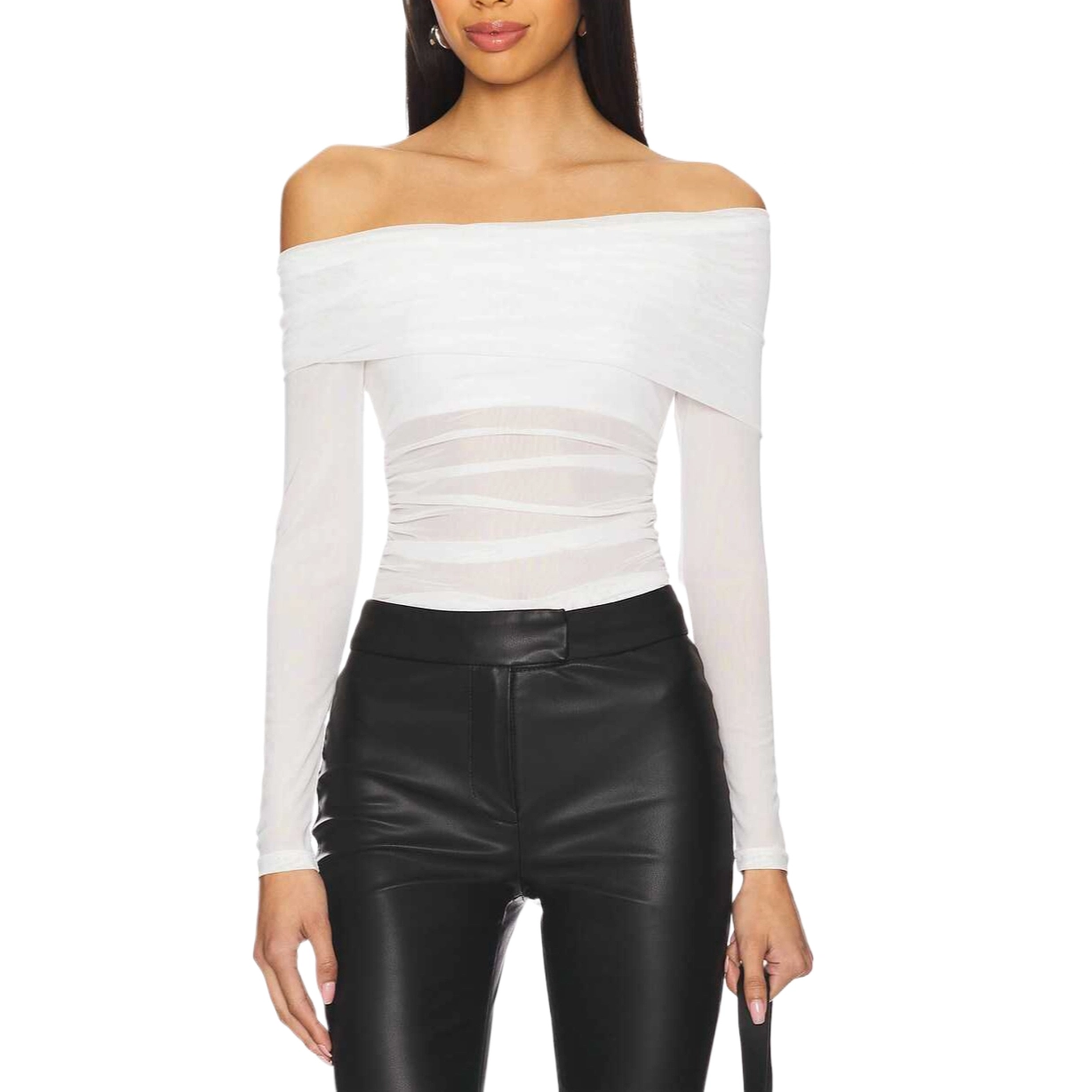 SUPERDOWN Kami Off Shoulder Top