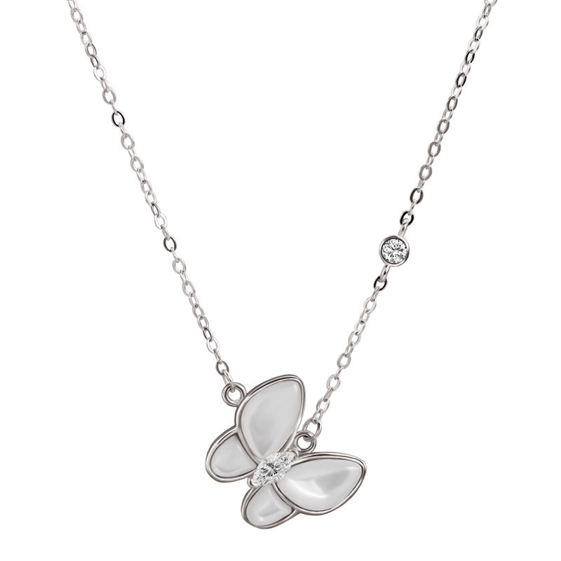 butterfly necklaceins S925