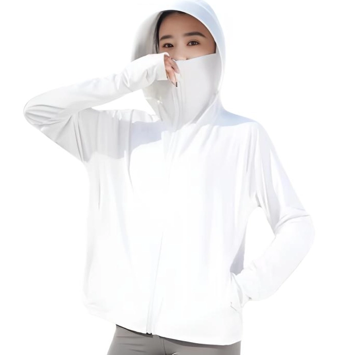 天才小熊 透气轻薄修身百搭防紫外线防晒服 女款