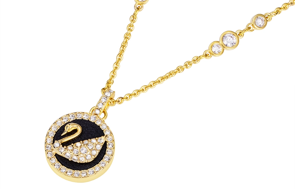 Swarovski Leather Swan
