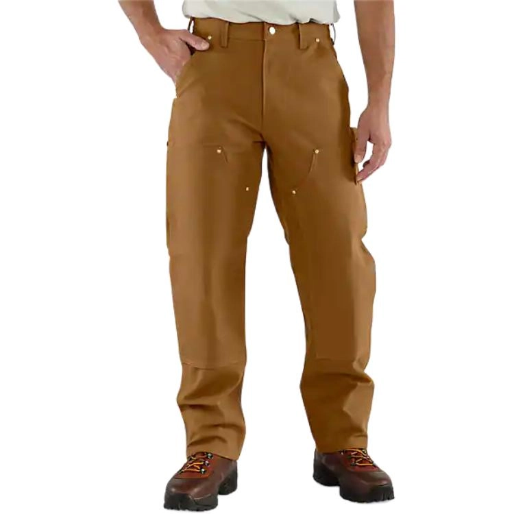 Carhartt 106679 B01 Firm Duck Double-Front Utility Work Pant Loose Fit