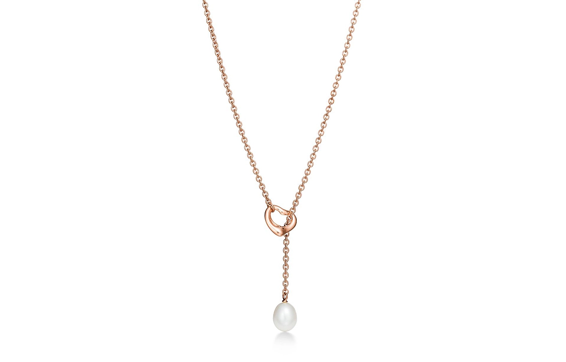 TIFFANY CO. Elsa Peretti Open Heart 18K