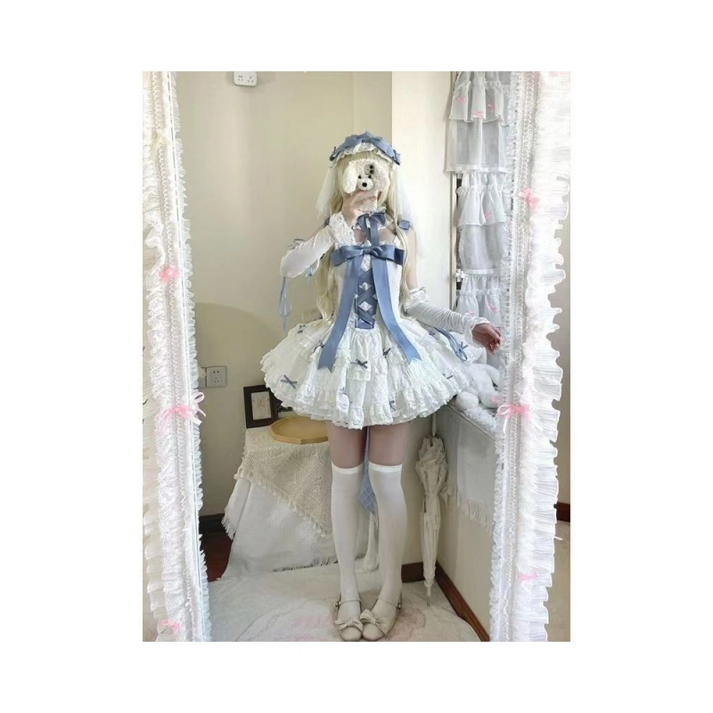 依钗 初恋少萝软妹甜心连衣裙合身舒适休闲萝莉装 女款