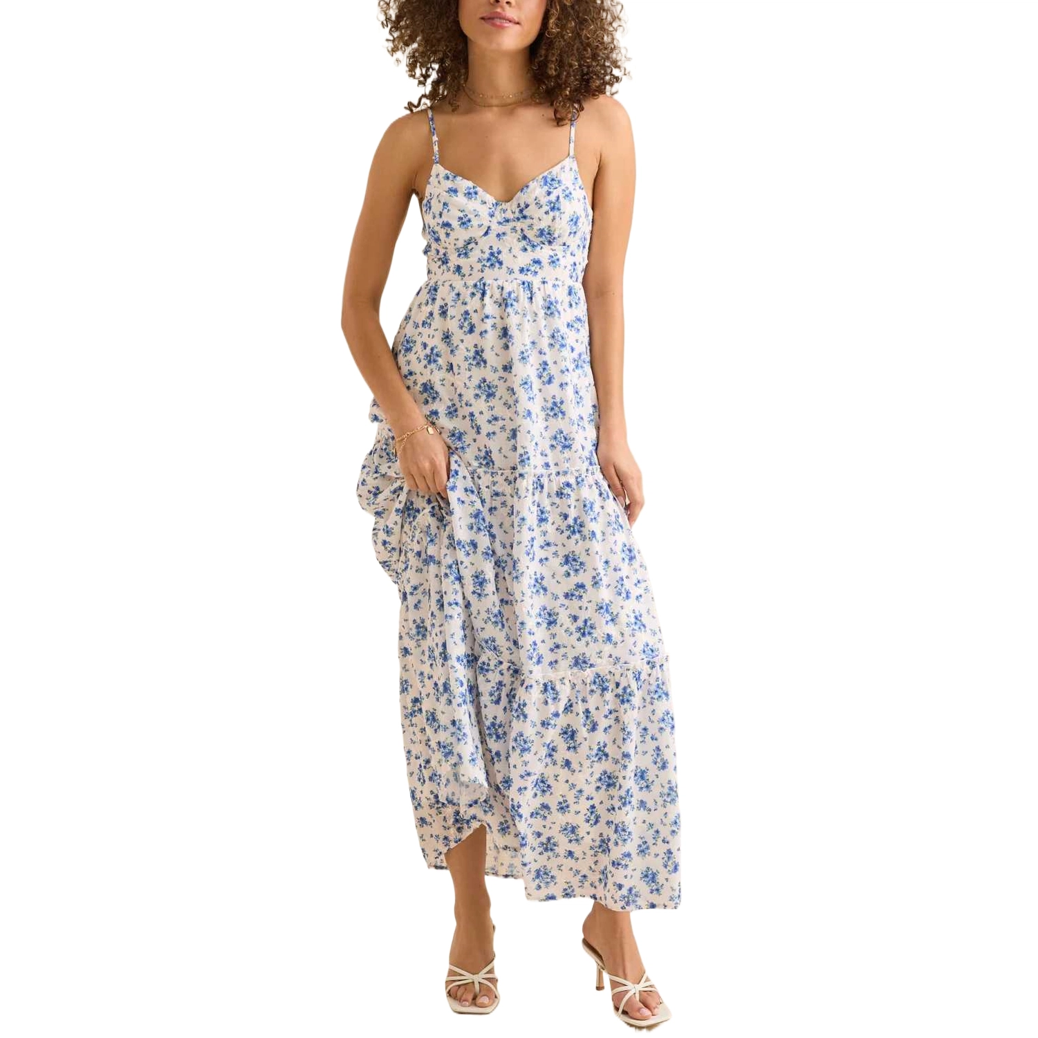 ALTAR'D STATE Floral Maxi Dress