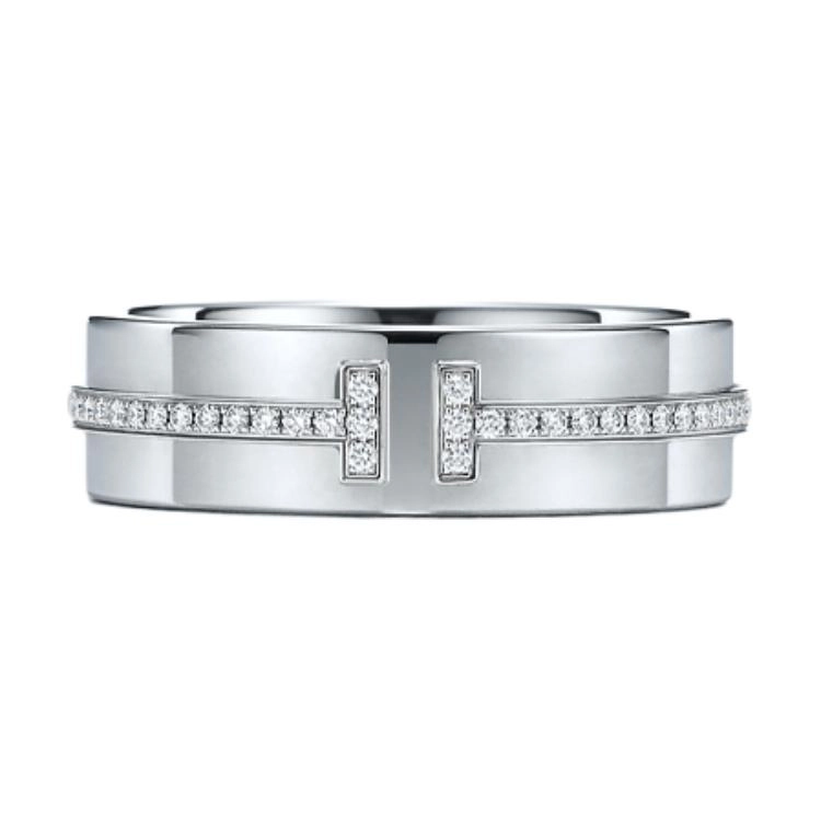 TIFFANY CO. T 18K 5.5mm