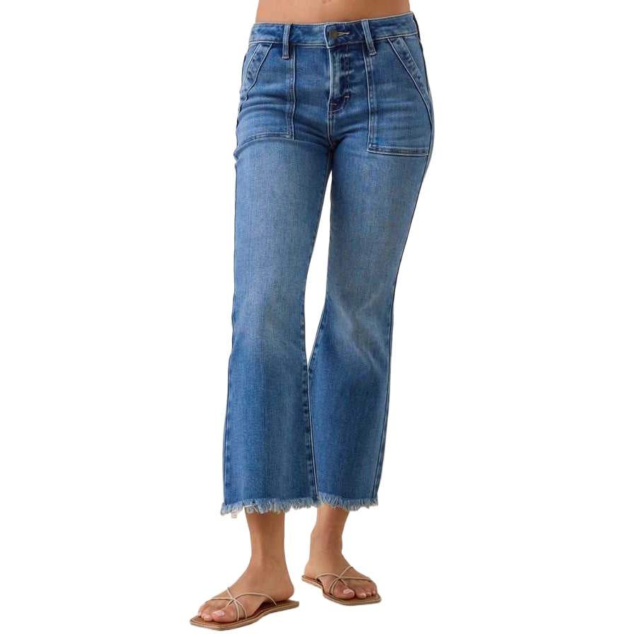 ALTAR'D STATE Jaylyn Front Pocket Crop Jeans