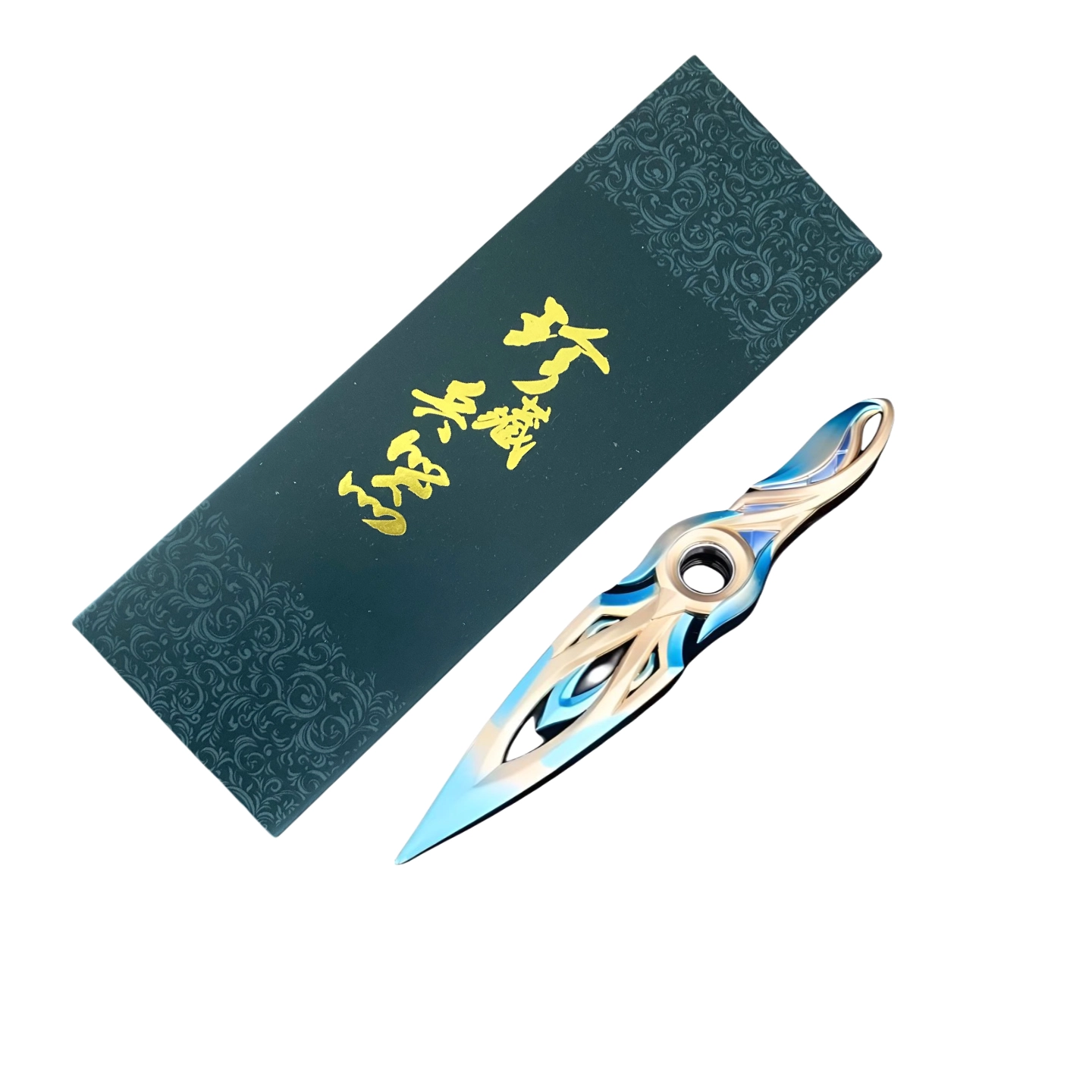 幽幽谷娜娜 游戏周边 落英飞旋樱花旋转刀 成品模型