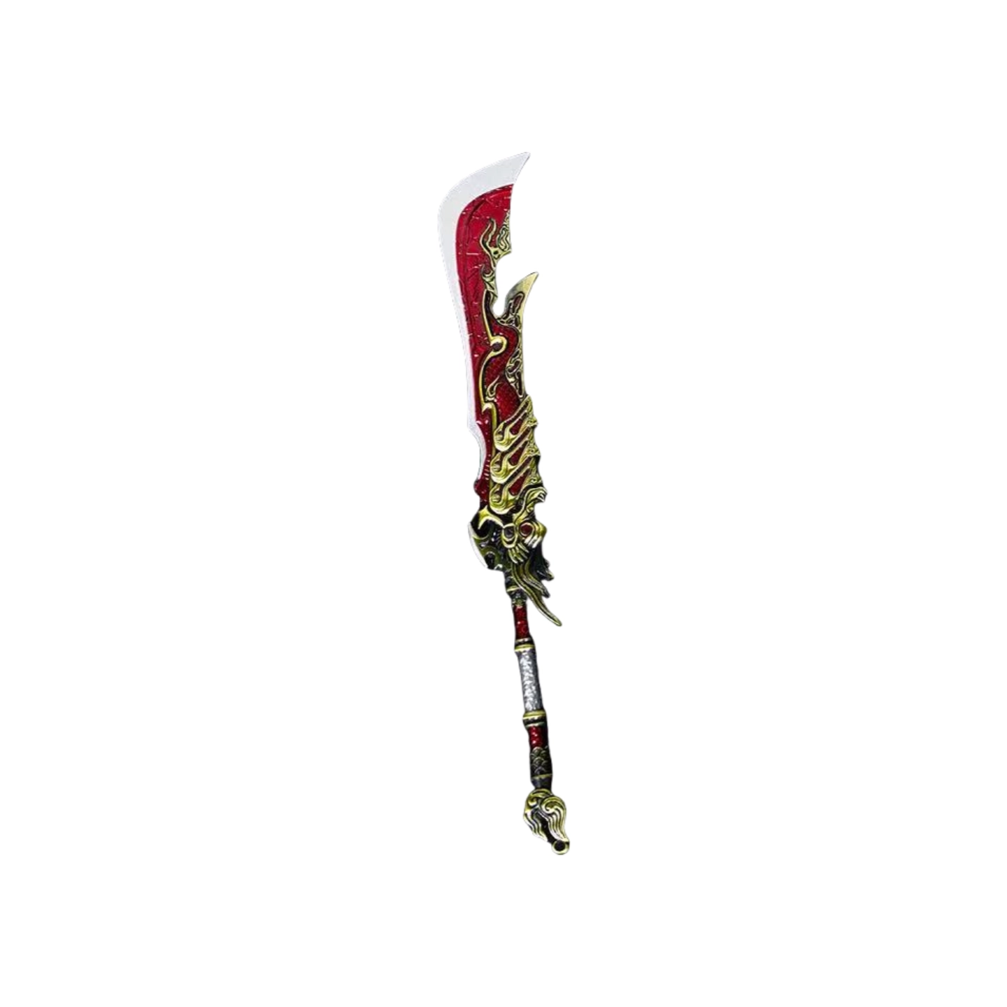 幽幽谷娜娜 周边武器 龙蟠阔刀玩具 锌合金 桌面摆件 成品模型