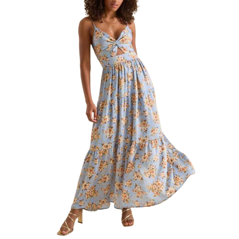 ALTAR'D STATE Floral Maxi Dress Kehlani