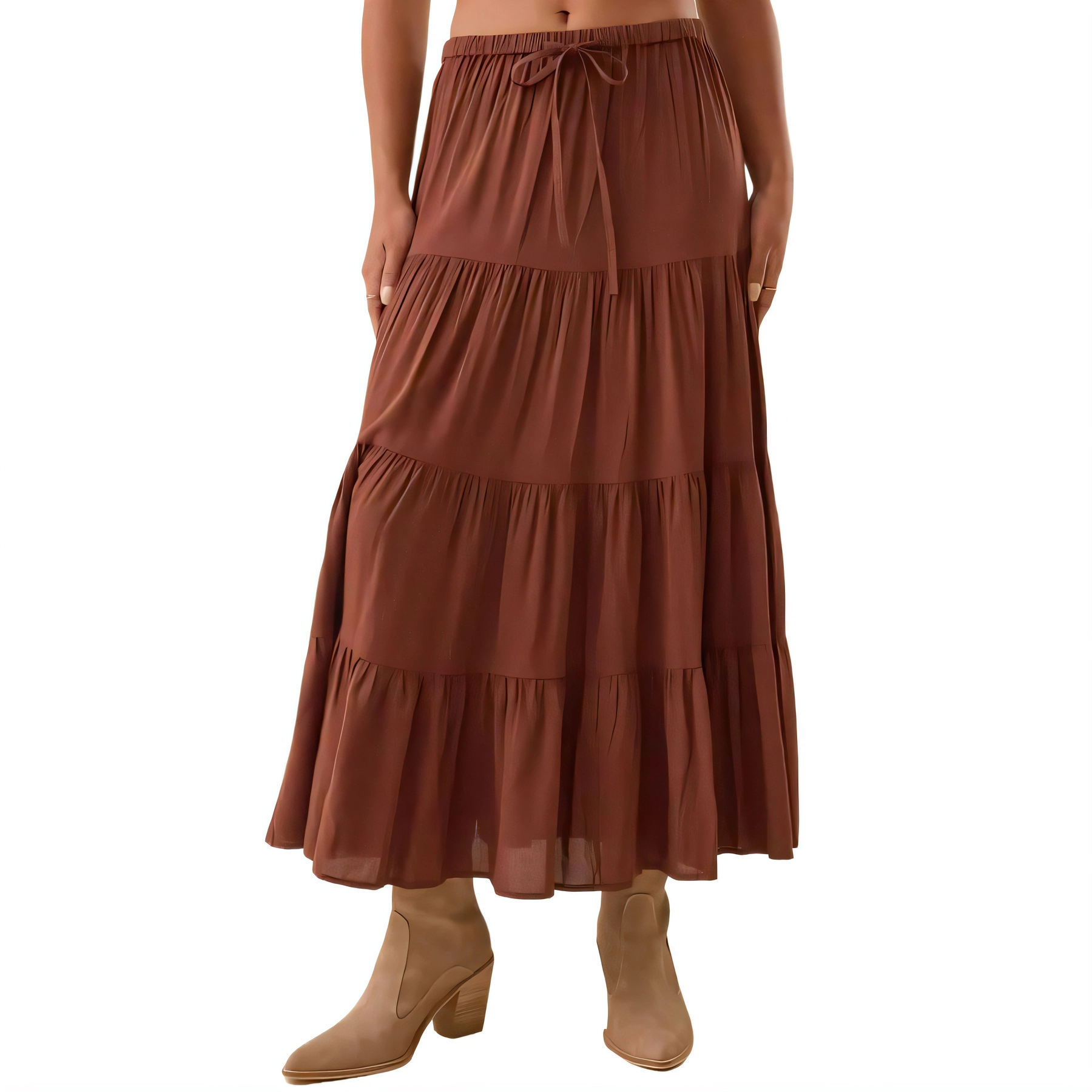 ALTAR'D STATE Lorie Midi Skirt Lorie Midi