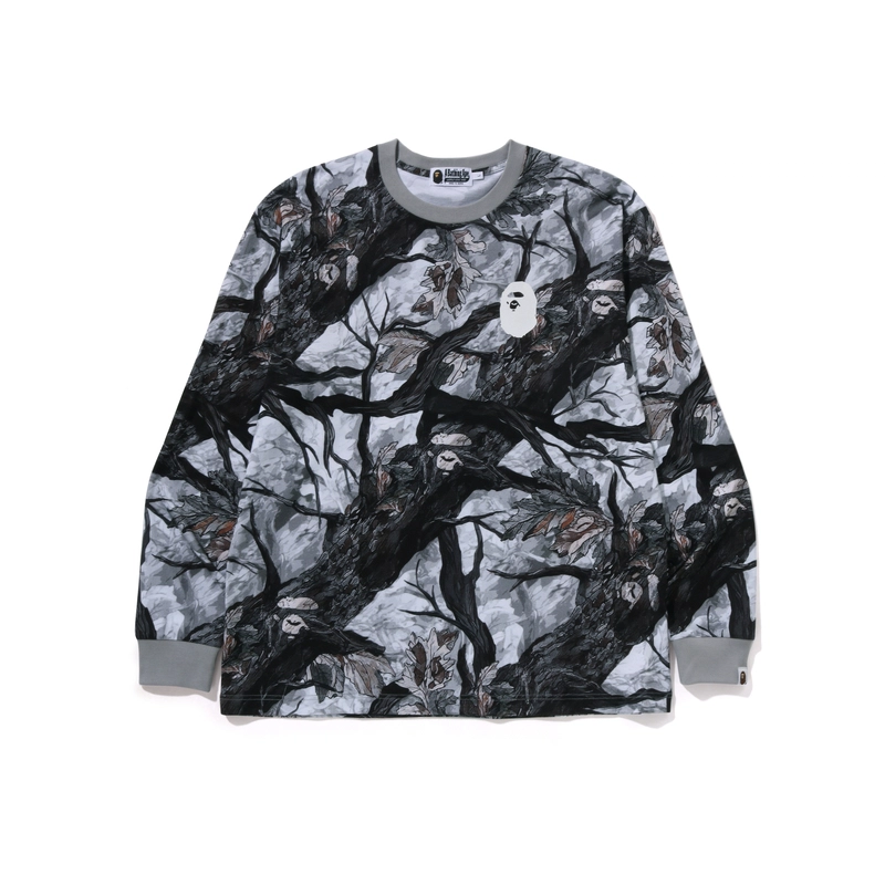 A BATHING APE TREE EDGE CAMO FW25 TREE EDGE CAMO T