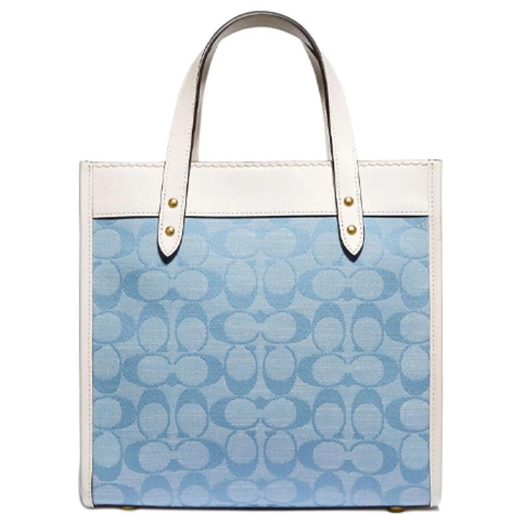 COACH Field 22 Chambray Tote
