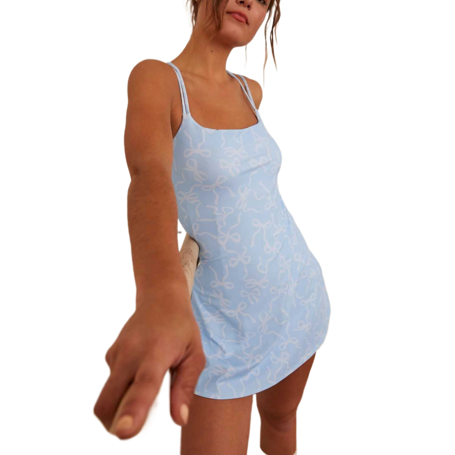 ALTAR'D STATE Bow Go Athletic Dress