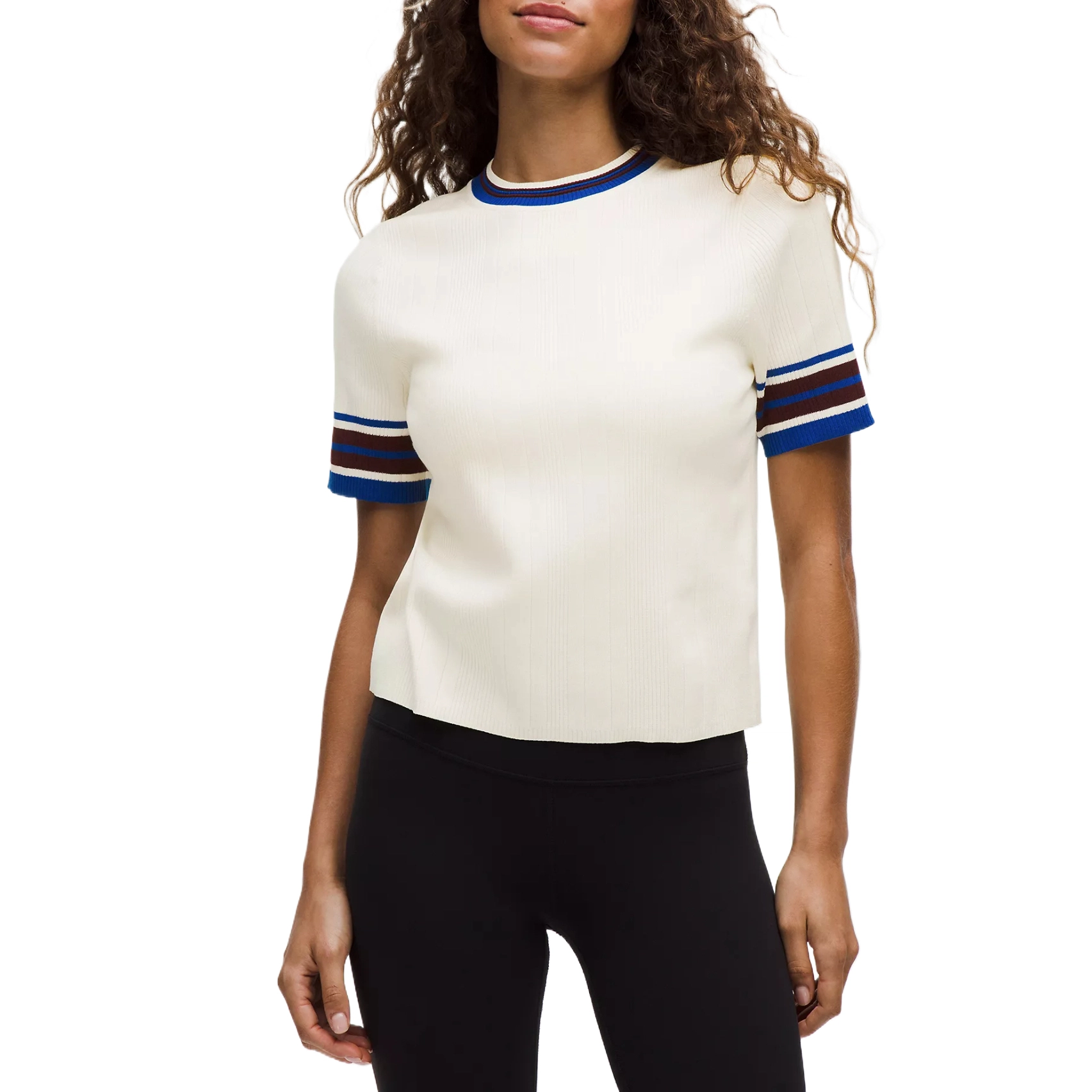 lululemon Lightweight Ribbed Cotton Tipped T