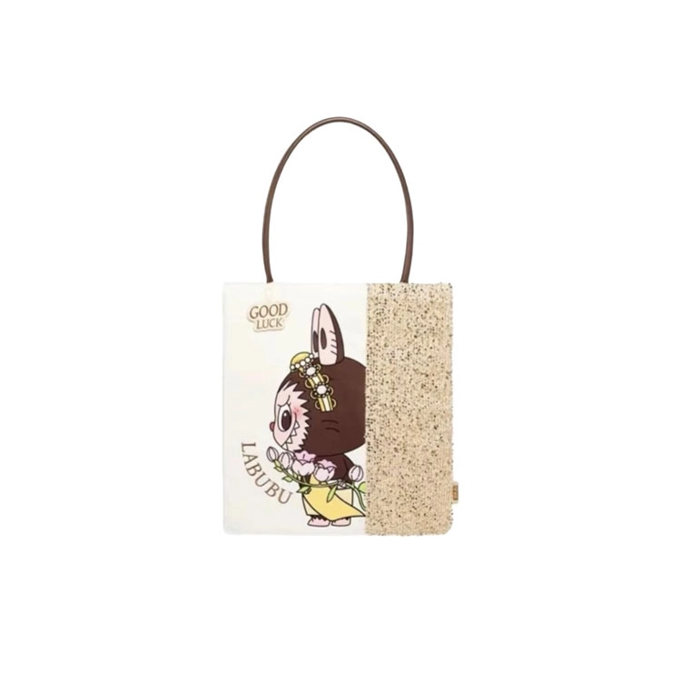 POP MART LABUBU GOOD LUCK TO you canvas