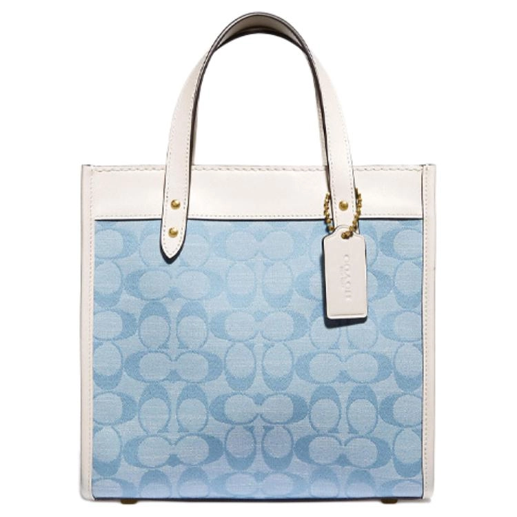 COACH Field 22 Chambray Tote