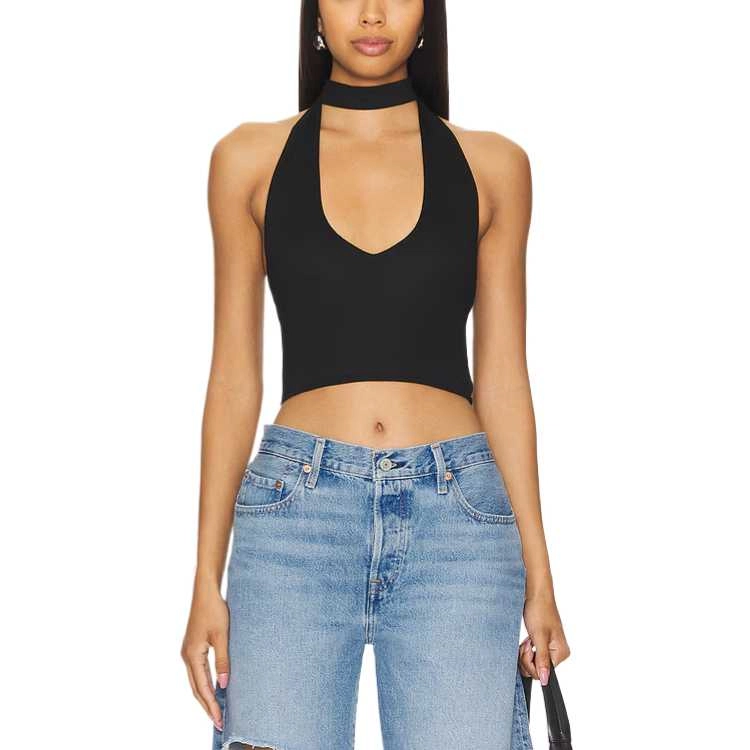 SUPERDOWN Jessalyn Halter Top