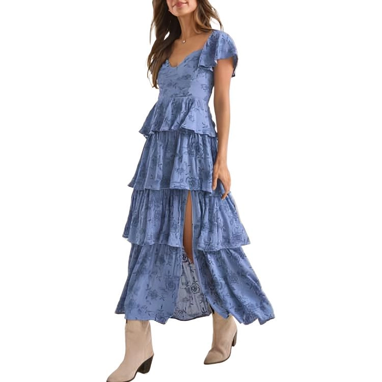 ALTAR'D STATE Layered Maxi Dress