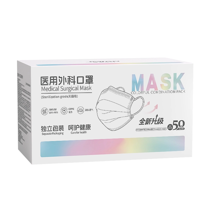 界面 彩色医用外科口罩高颜值一次性医疗透气防晒呼吸防护舒适安全时尚