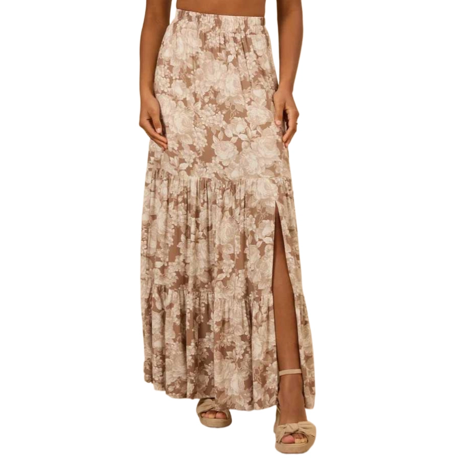 ALTAR'D STATE Rynn Floral Maxi Skirt