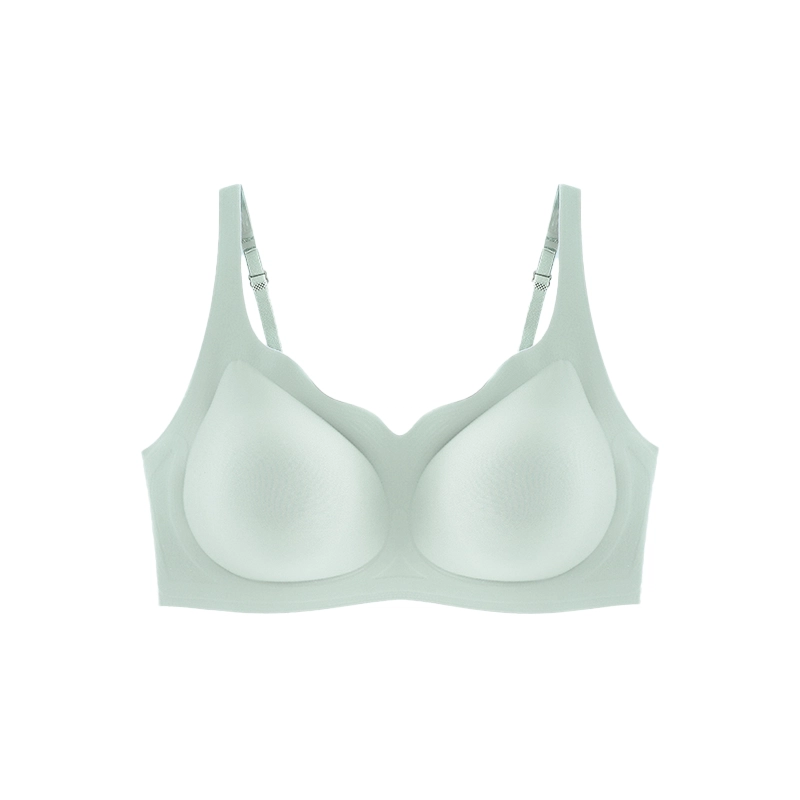 艾诗塔 无痕内衣小胸聚拢文胸提拉防下垂收副乳薄款美背舒适胸罩 女款