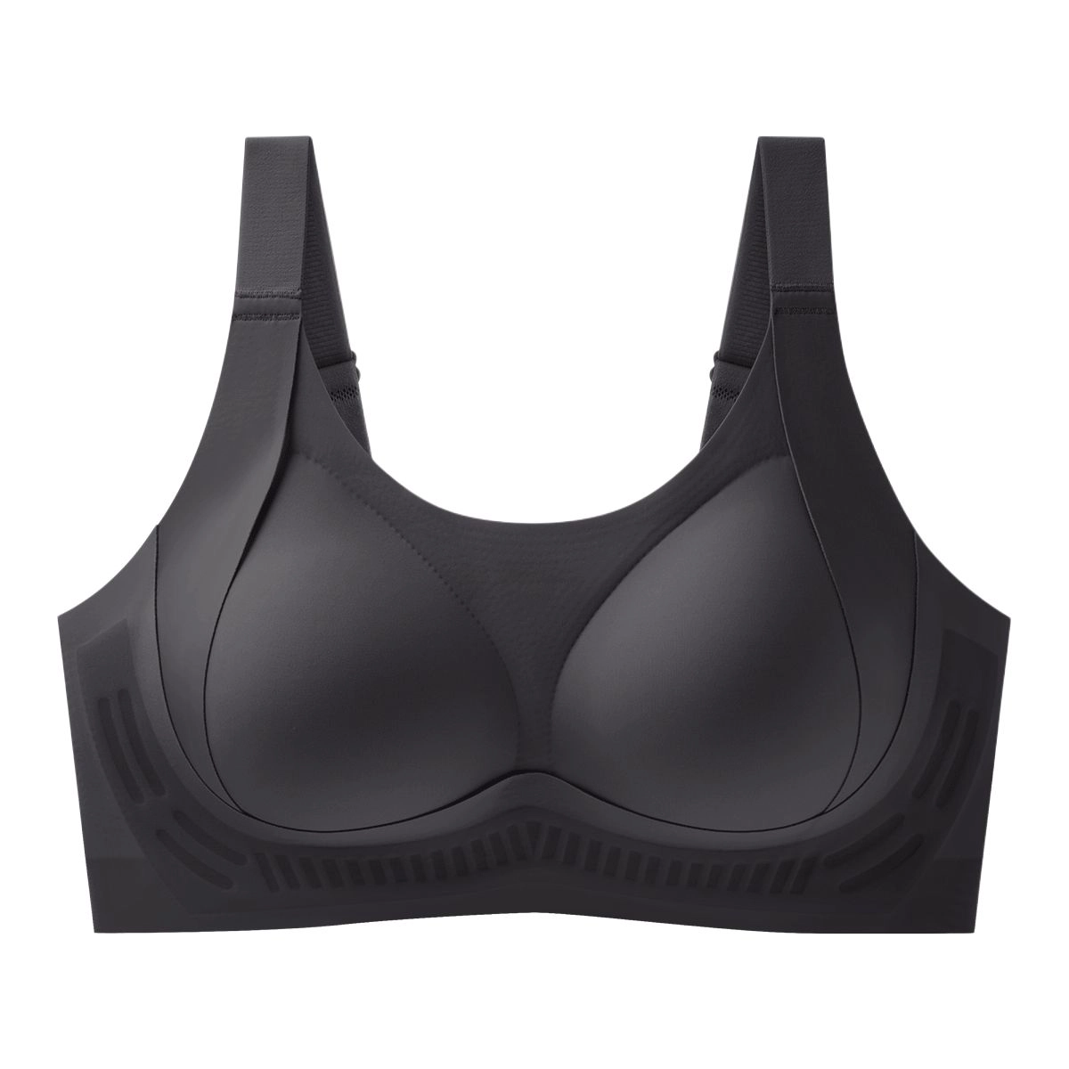 润微 大胸提拉防下垂舒适无痕上托收副乳调整型无钢圈文胸 女款