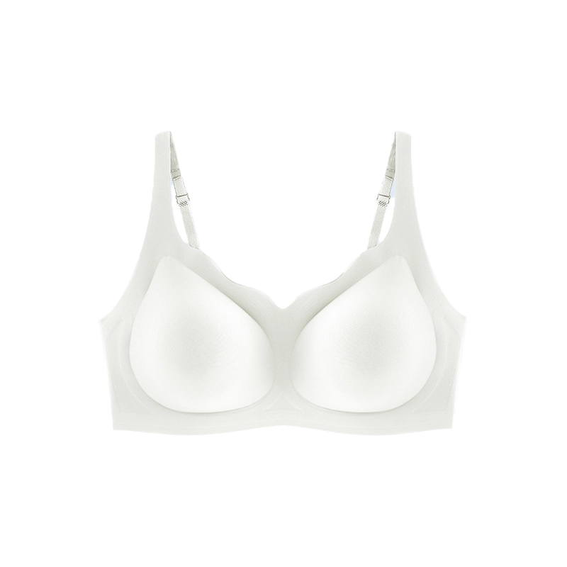艾诗塔 无痕内衣小胸聚拢文胸提拉防下垂收副乳薄款美背舒适胸罩 女款