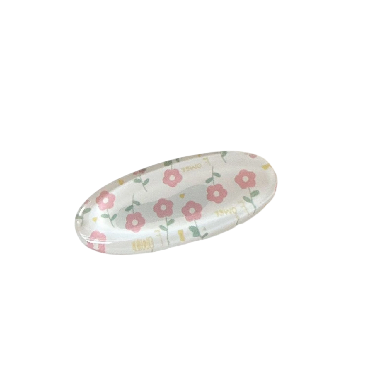 希铃 多巴胺小清新鹅蛋形简约甜美 亚克力 发夹 女款