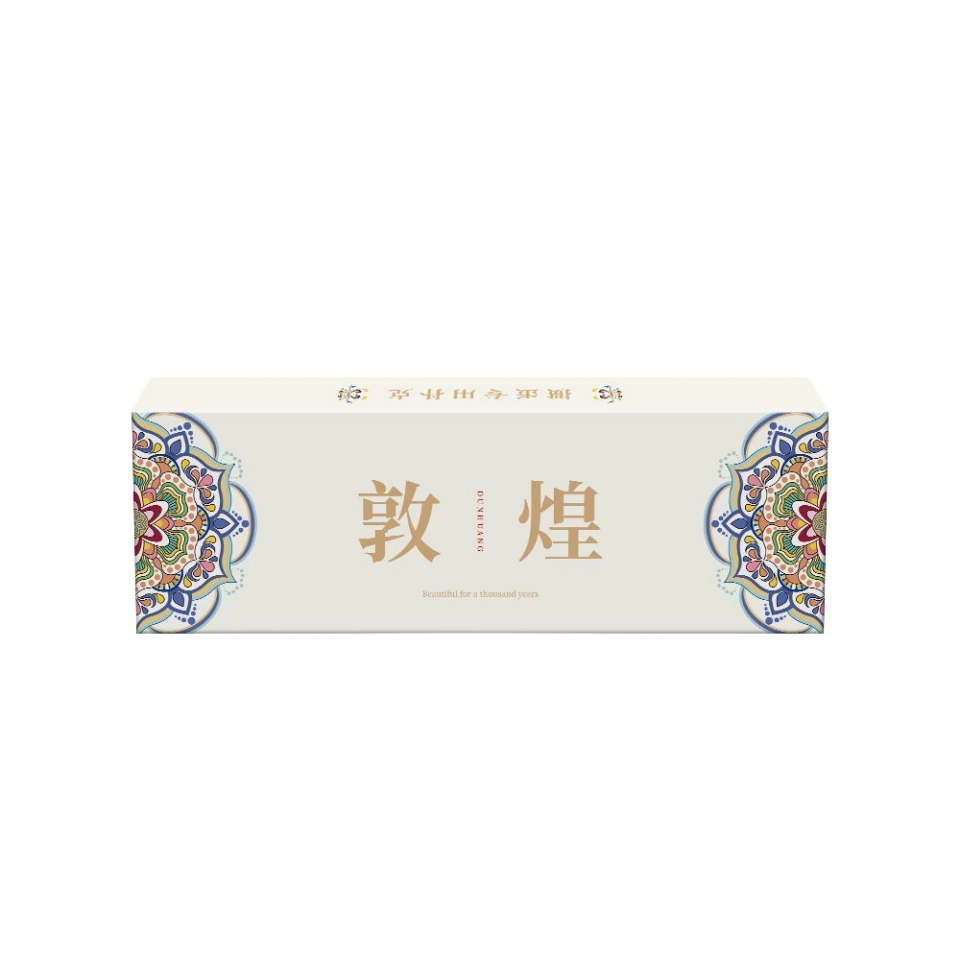 万格 天坛故宫敦煌掼蛋高档黑芯布纹大字耐磨旅游纪念文创 扑克