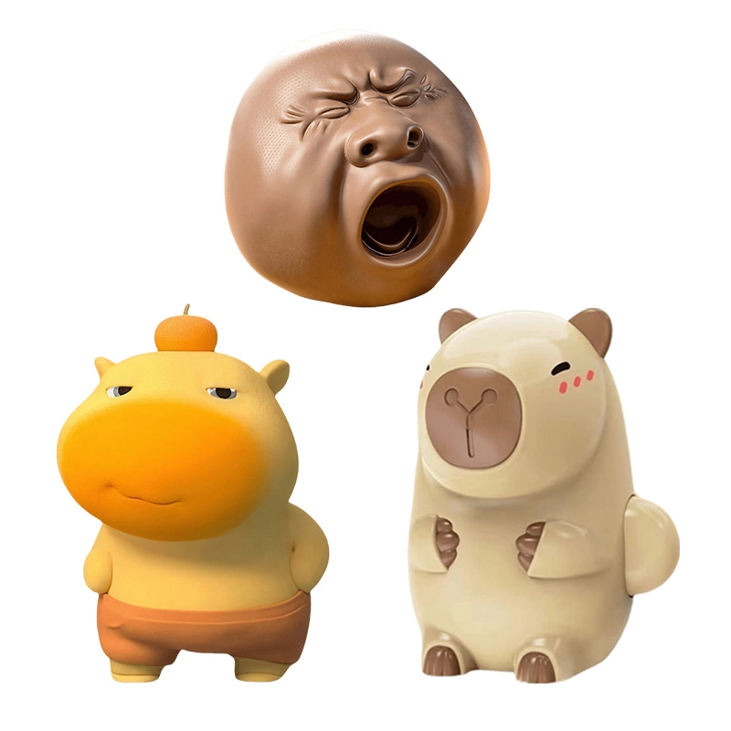 亿嘉爱 可爱水豚噜噜水枪夏日嬉水 仿真玩具