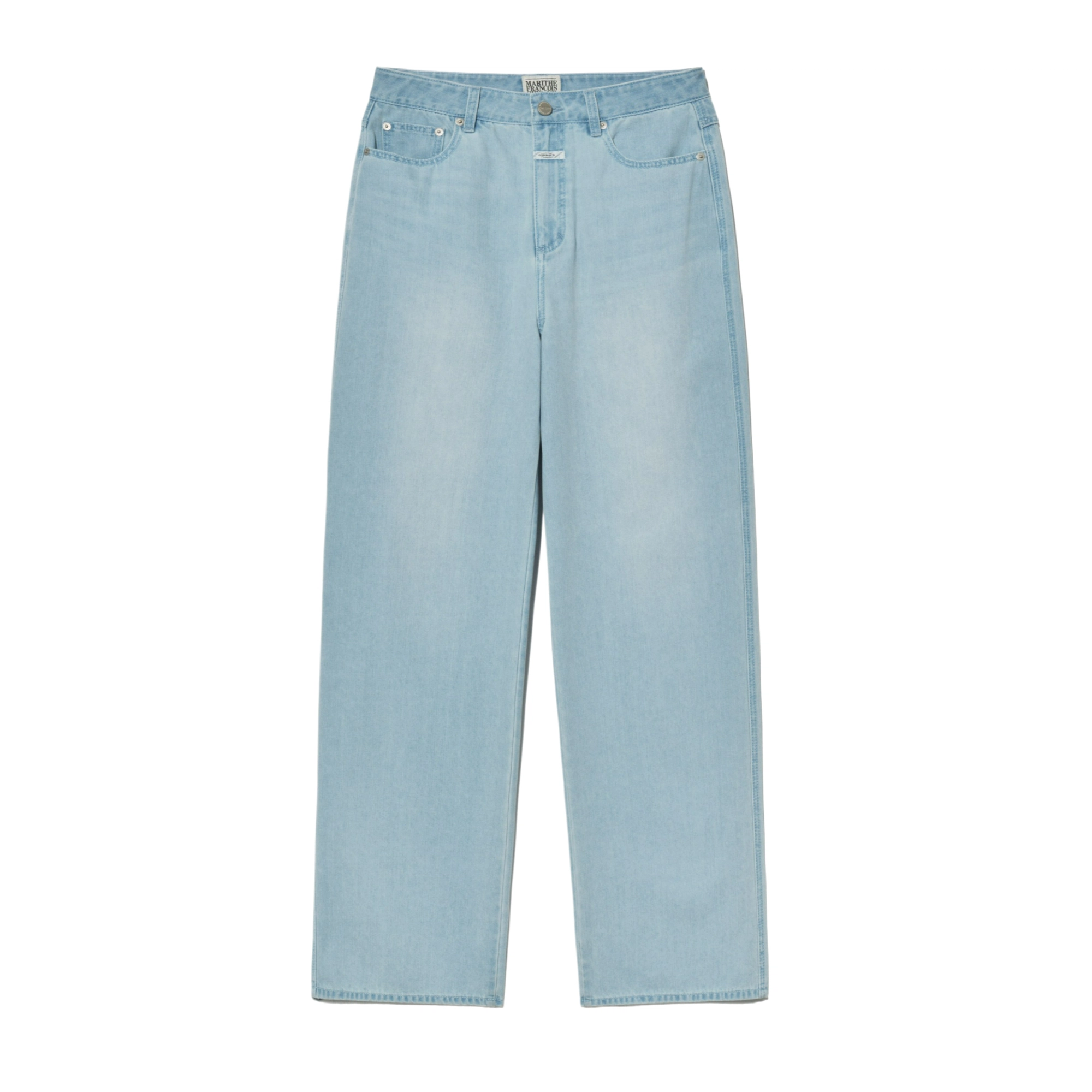 MARITHE FRANCOIS GIRBAUD W SUMMER WIDE DENIM PANTS