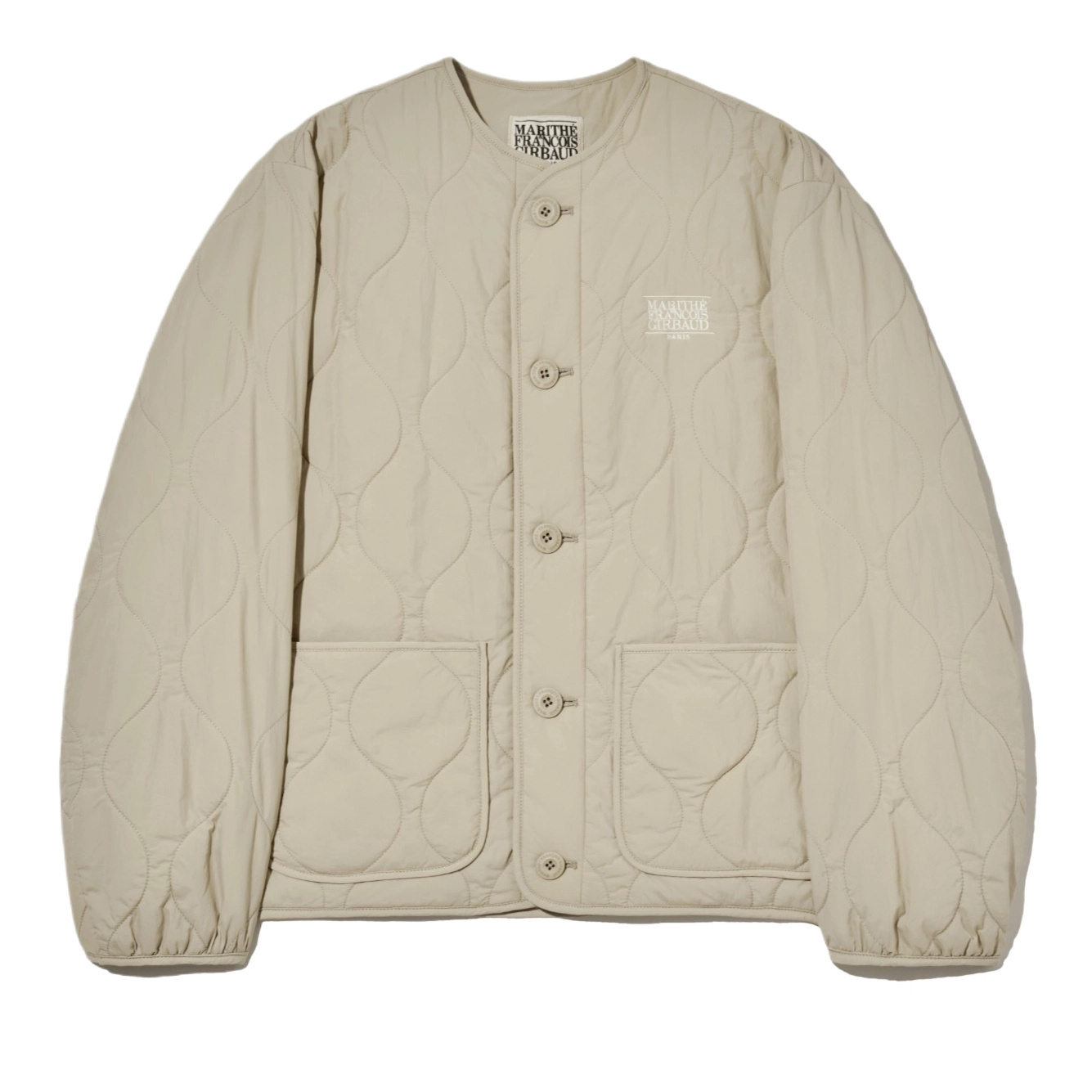 MARITHE FRANCOIS GIRBAUD CLASSIC LOGO QUILTING JACKET