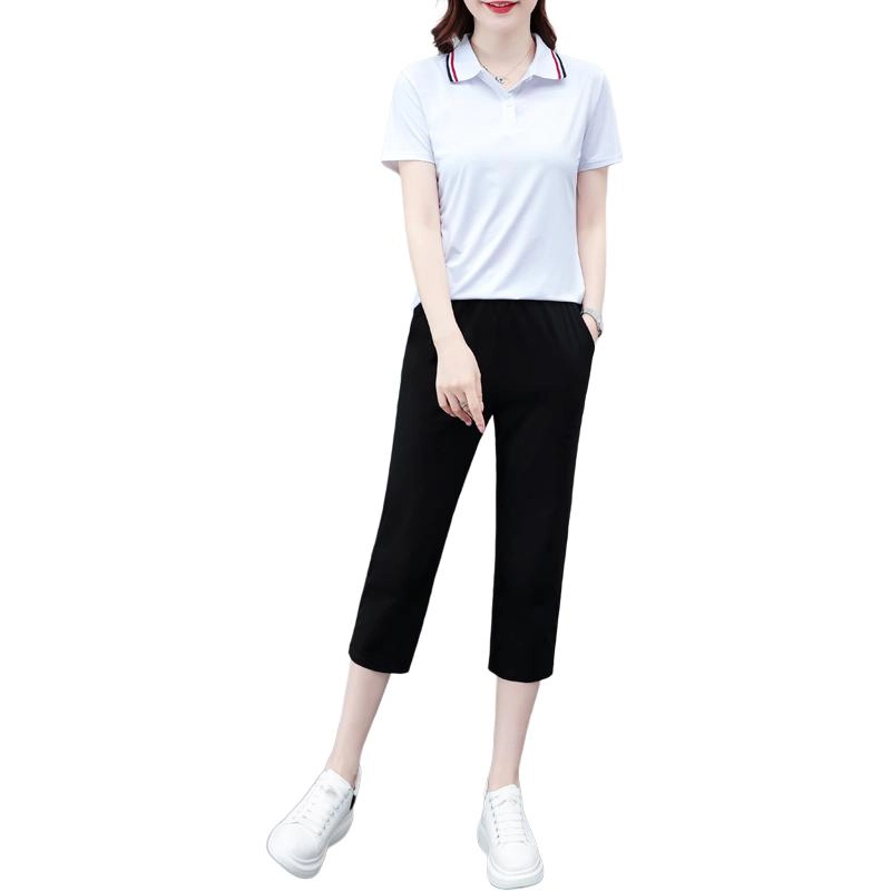 左岸 百搭舒适时尚简约休闲套装 女款