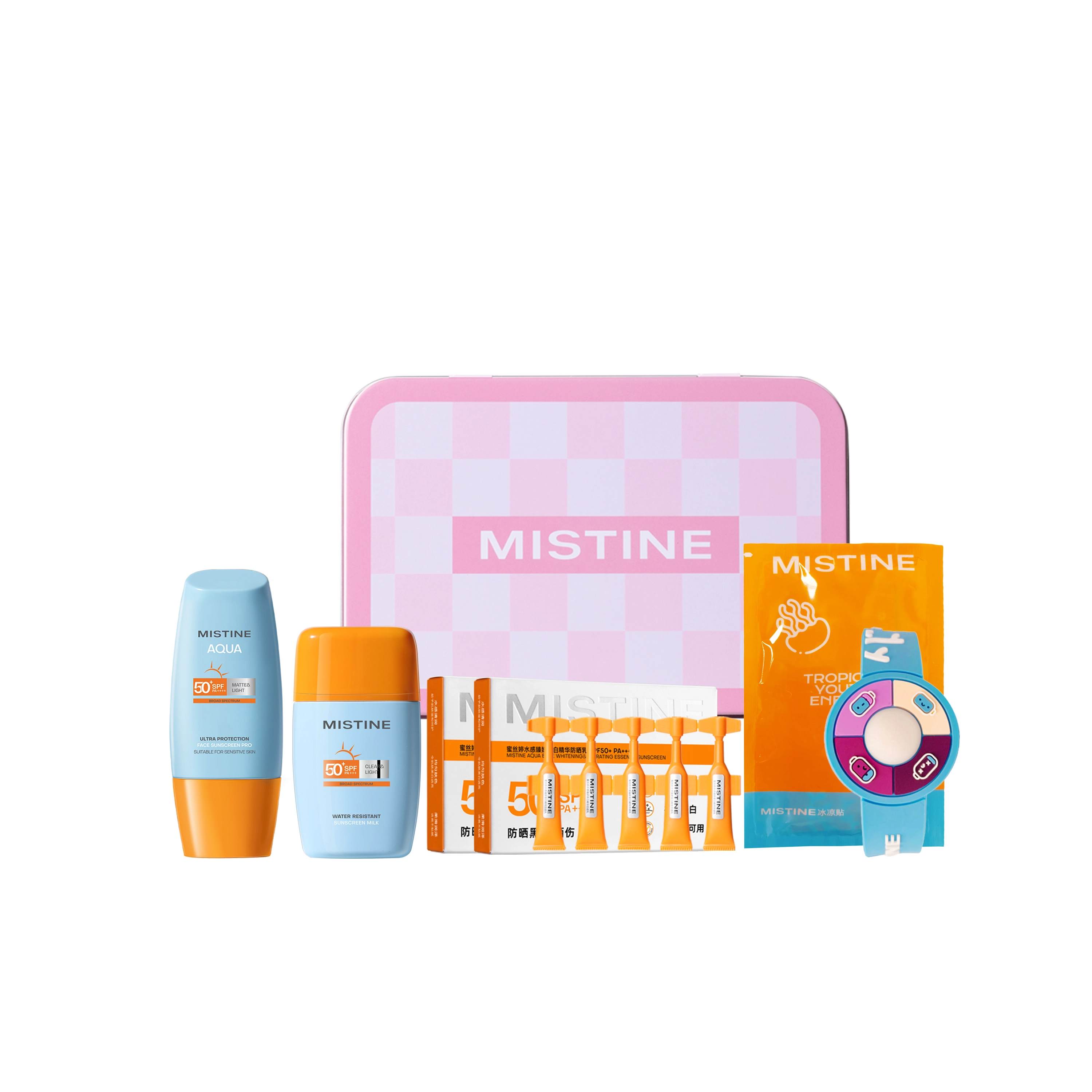 Mistine spf50+ PA++ 10ML40ML100ml