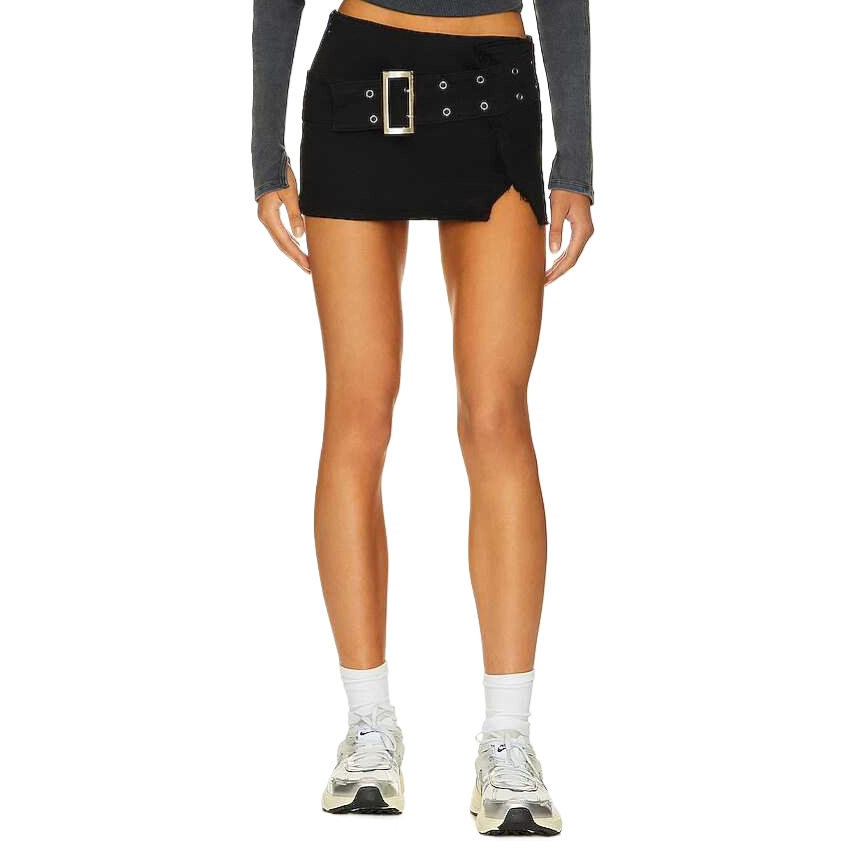 SUPERDOWN cadha belted mini skirt