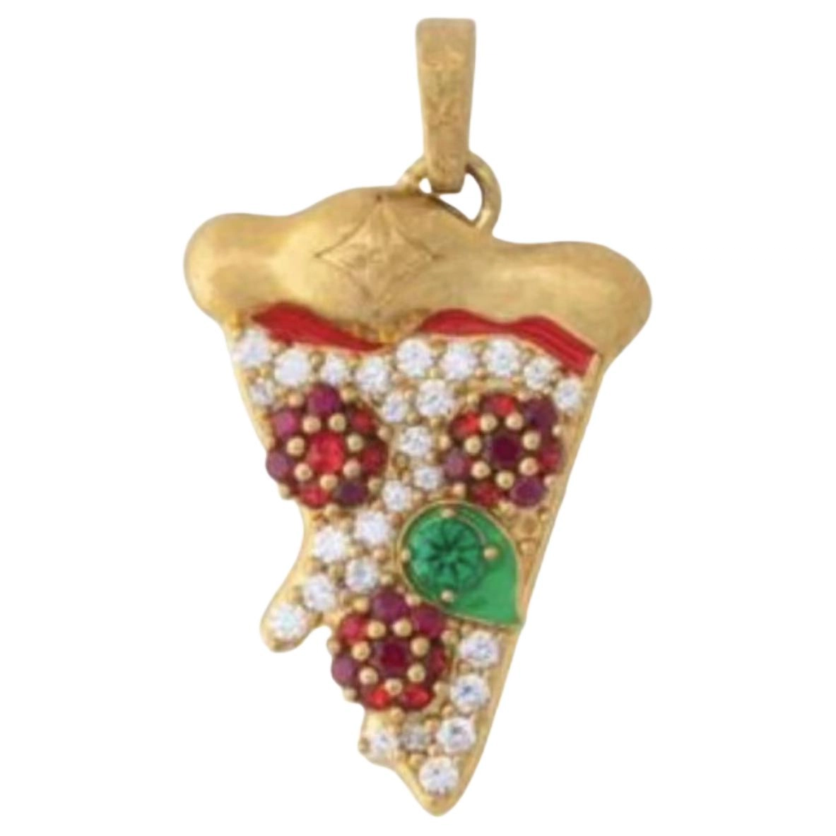 LOUIS VUITTON x NIGO PIZZA CHARM
