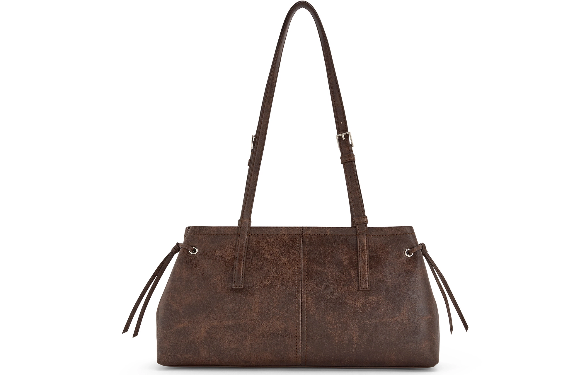 CHARLESKEITH ck PU Distressed CoffeeNoir