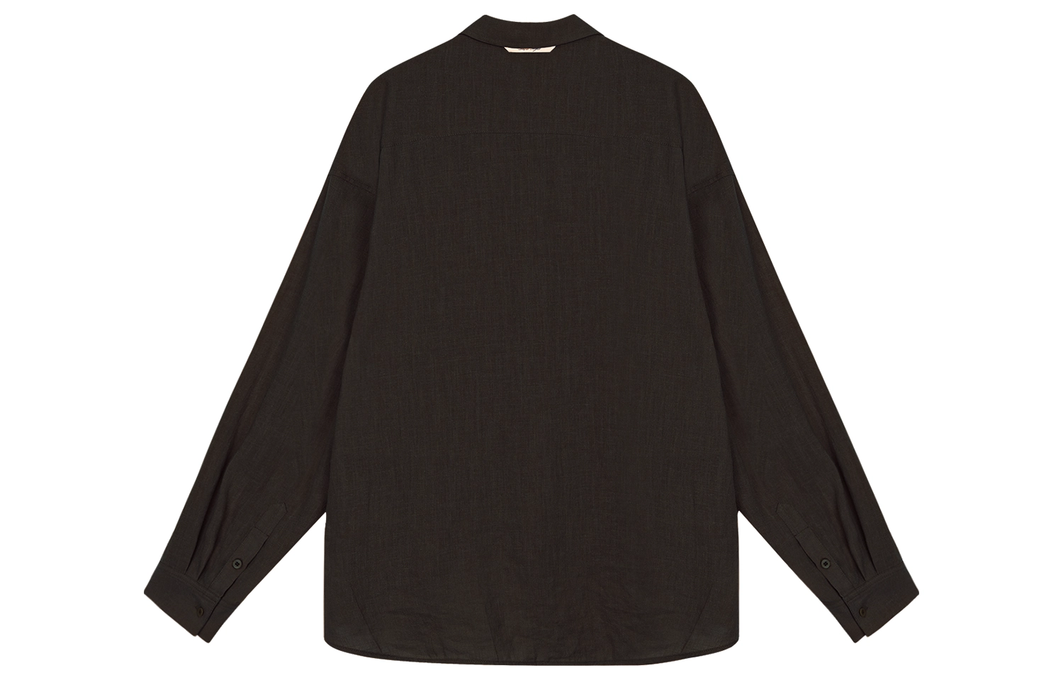 SIMPLE PROJECT *Ramie Chevron Shirt V