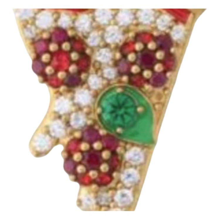 LOUIS VUITTON x NIGO PIZZA CHARM