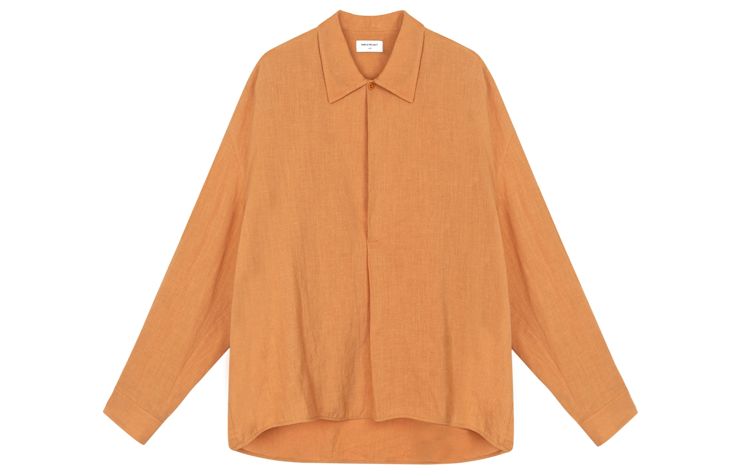 SIMPLE PROJECT *Ramie Chevron Shirt V