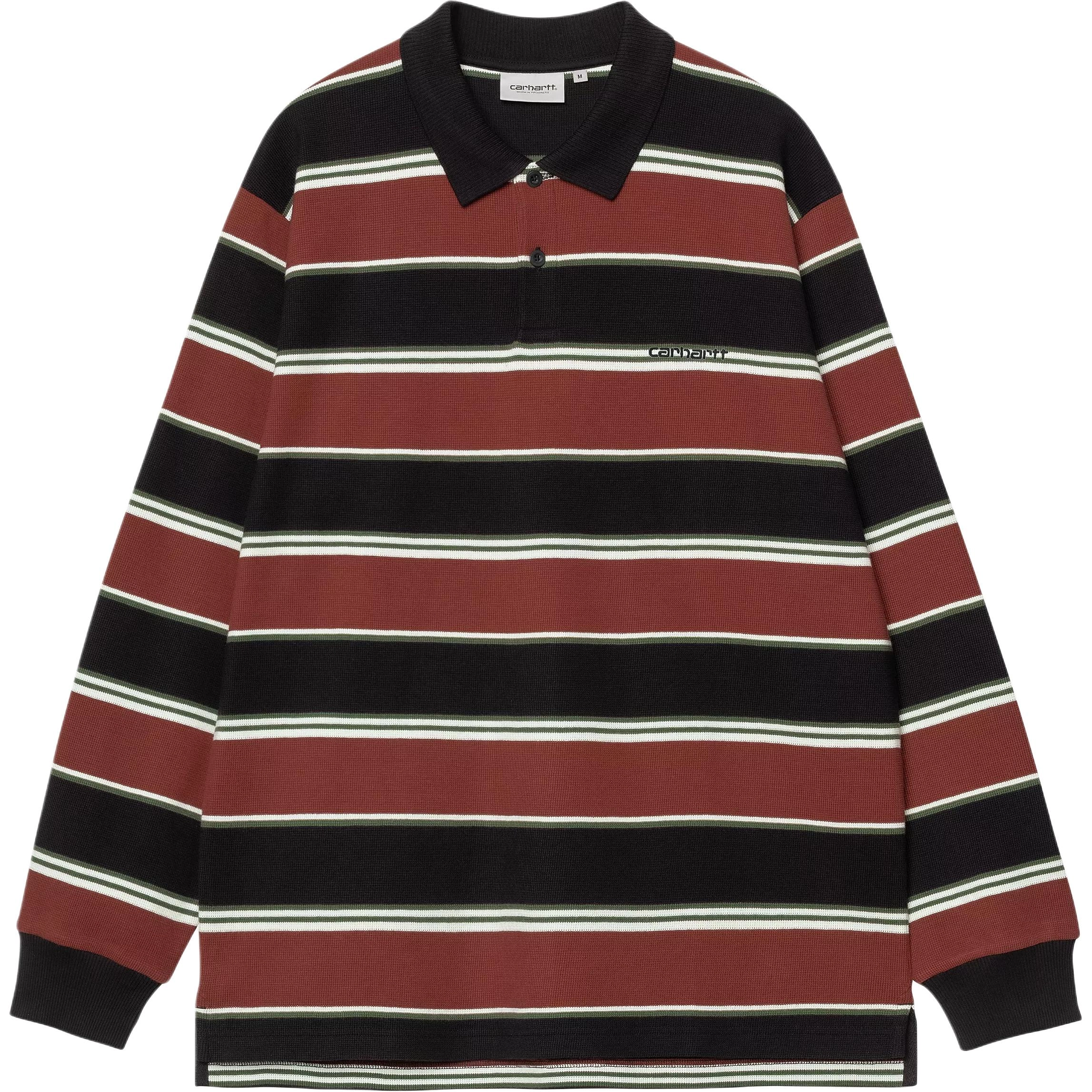 Carhartt WIP FW25 LS Malone Rugby Shirt Polo